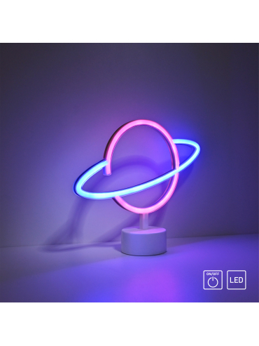 Lampa stołowa NEON-SATURN 85029-70