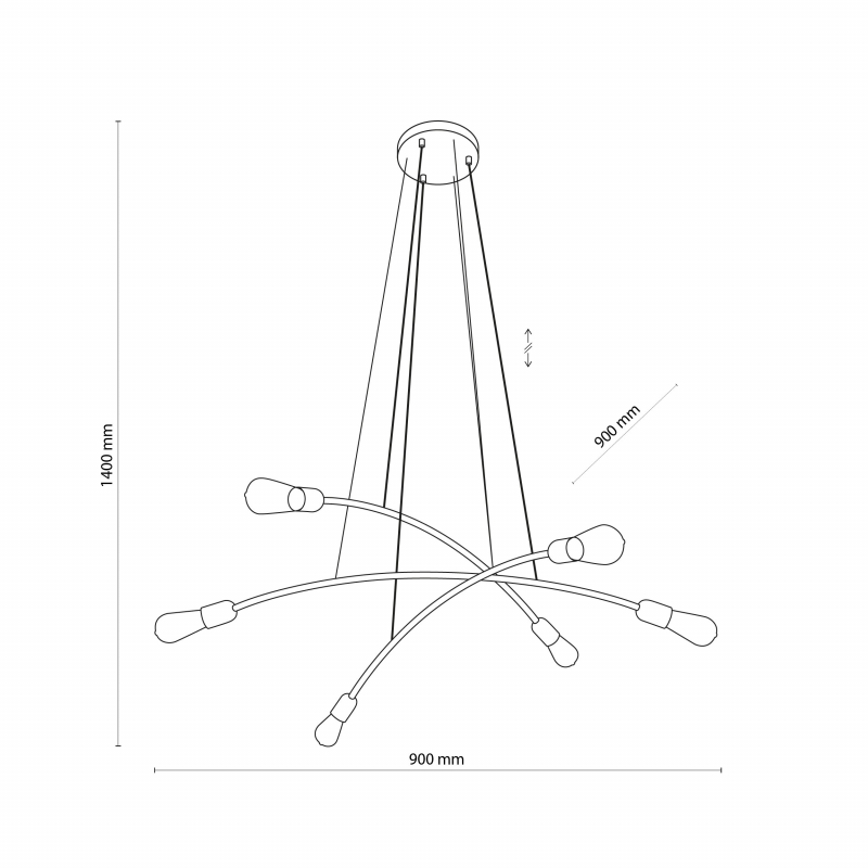 Lampa wisząca HELIX 2726