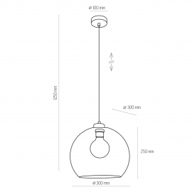 Lampa wisząca CUBUS 2064