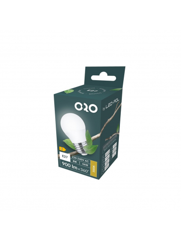 Żarówka ORO-E27-G45-TOTO-8W-WW