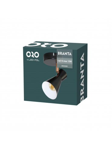 Spot ORO BRANTA 1XE14 B/W ORO33001