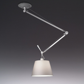 Lampa wisząca TOLOMEO DECENTRATA 36 Szara