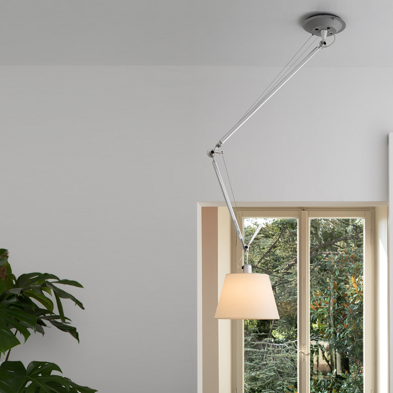 Lampa wisząca TOLOMEO DECENTRATA 36 Beżowa
