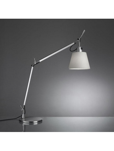 Lampa biurkowa TOLOMEO BASCULANTE Szara