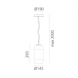 Lampa wisząca GOPLE MINI 1406360A