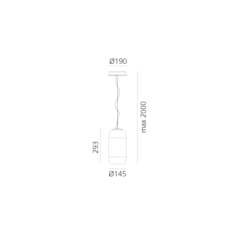 Lampa wisząca GOPLE MINI 1406360A