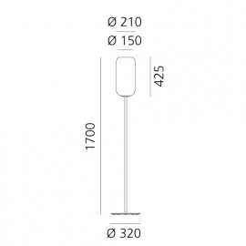 Lampa podłogowa GOPLE 1410340A