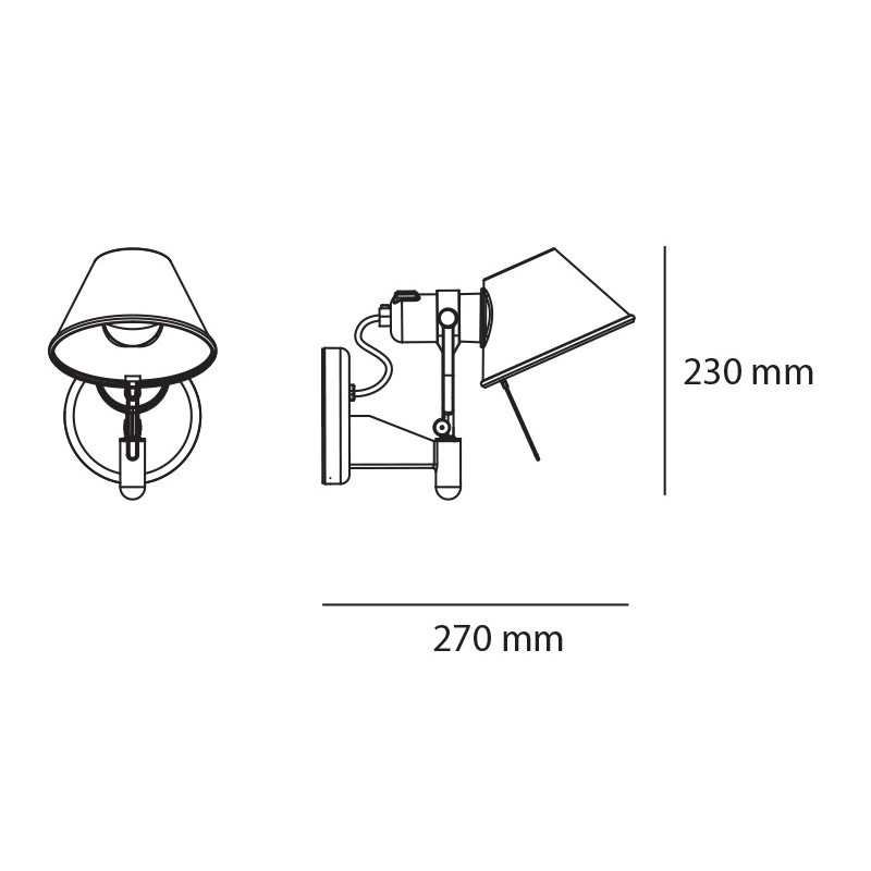 Kinkiet TOLOMEO FARETTO A029250