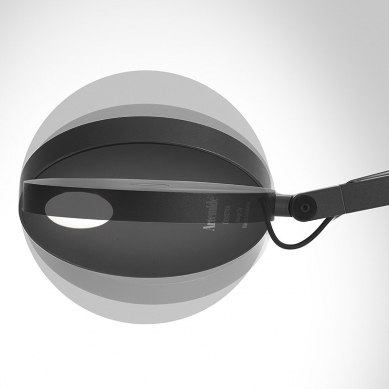 Lampa biurkowa DEMETRA 1735050A - Movement Detector + Base Opaque Black 1733050A