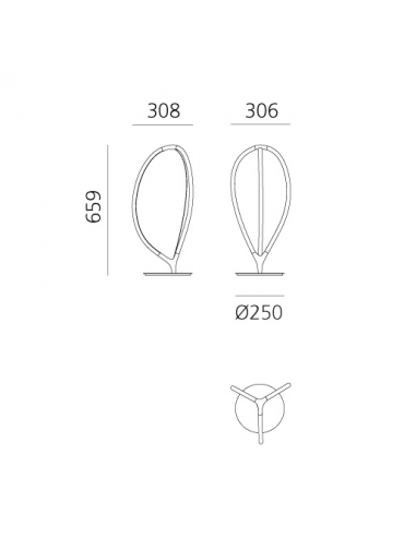 Lampa stołowa ARRIVAL 1550010A