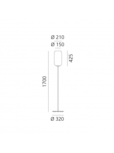 Lampa podłogowa GOPLE 1410360A