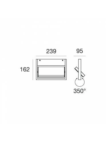 Kinkiet TABLET APPL.(M)LED 17W 7609