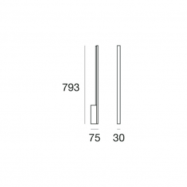 Kinkiet XILEMA APPL.M 17W 7766