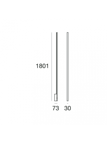 Kinkiet XILEMA PIANT.MURO 25W 7777