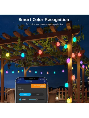 Girlanda ogrodowa LED SMART RGBICWW H7020