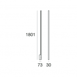 Kinkiet XILEMA PIANT.MURO 25W 7778