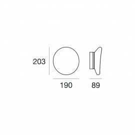 Kinkiet DINAMIC PLAF.(S)LED IP44 6W 7785