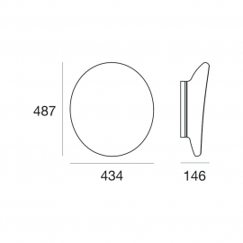 Kinkiet DINAMIC PLAF.(S)LED IP44 6W 7786
