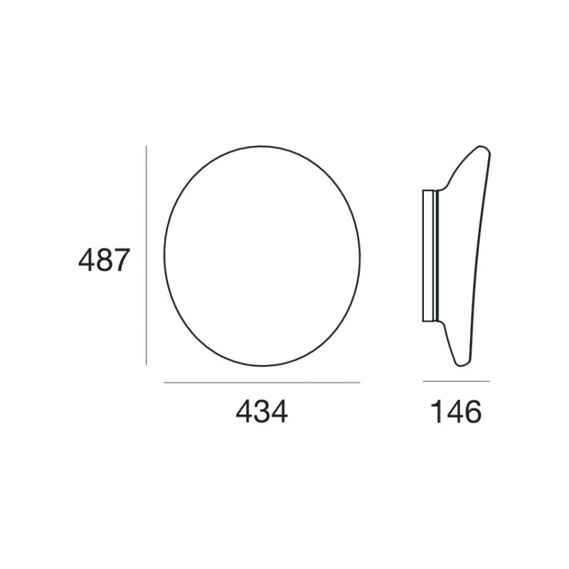 Kinkiet DINAMIC PLAF.(S)LED IP44 6W 7786