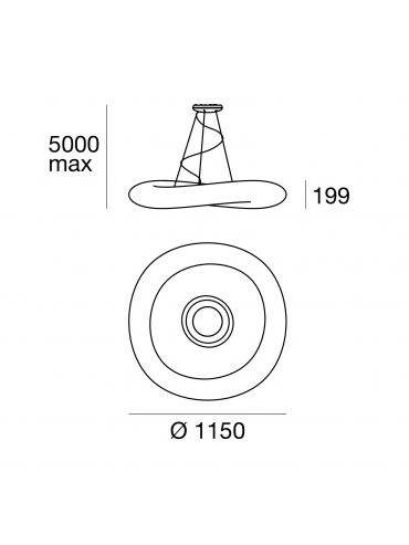Lampa wisząca MR.MAGOO 7788N