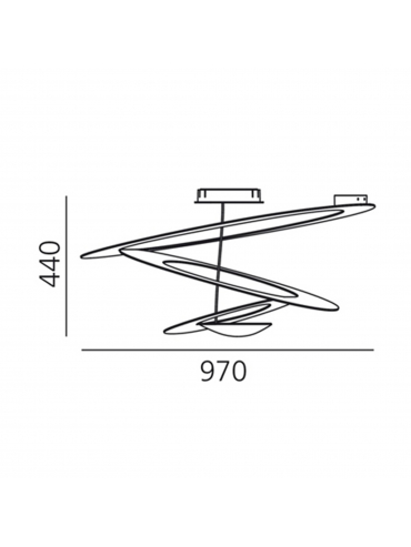 Lampa sufitowa PIRCE CEILING