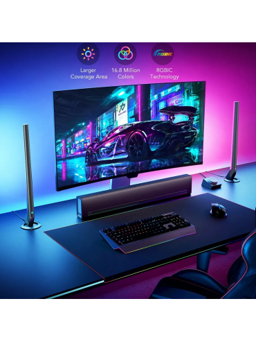 Panele LED RGBIC TV/GAMING H6047