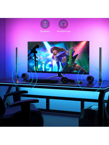 Panele LED RGBIC TV/GAMING H6047