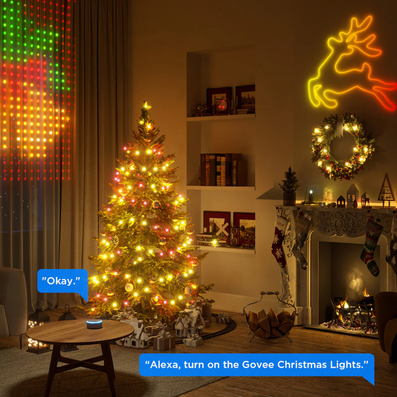 Łańcuch CHRISTMAS LIGHT RGBIC 20M H70C2
