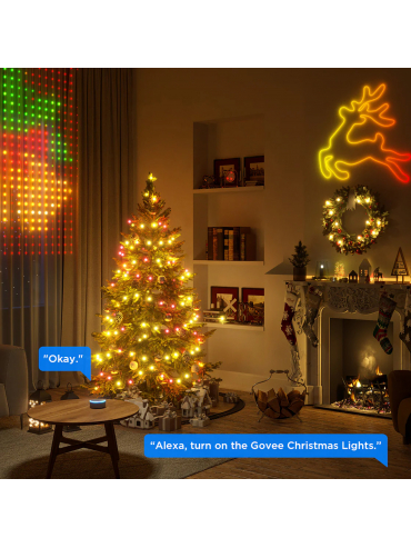Łańcuch CHRISTMAS LIGHT RGBIC 20M H70C2