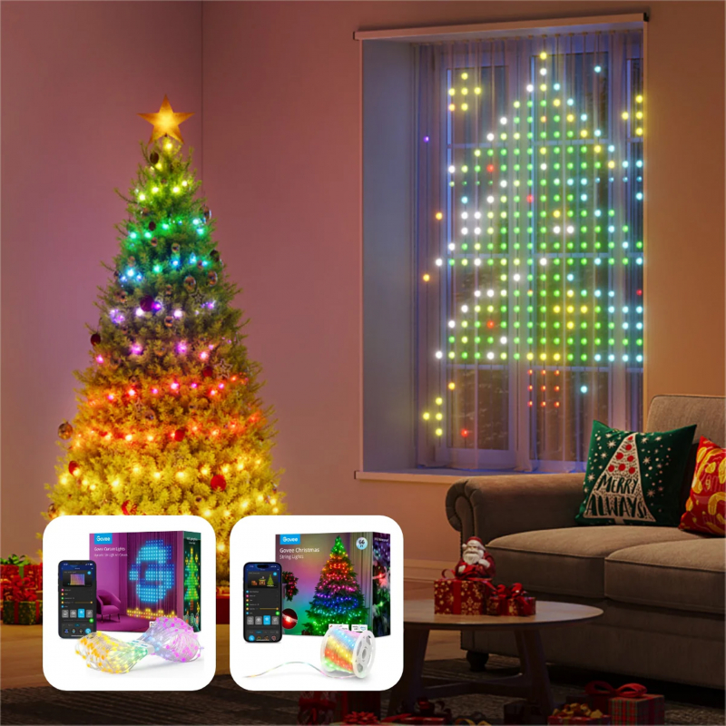 Łańcuch CHRISTMAS LIGHT RGBIC 20M H70C2