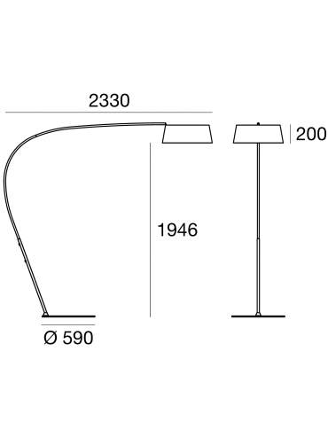 Lampa podłogowa OXYGEN 36W 8102