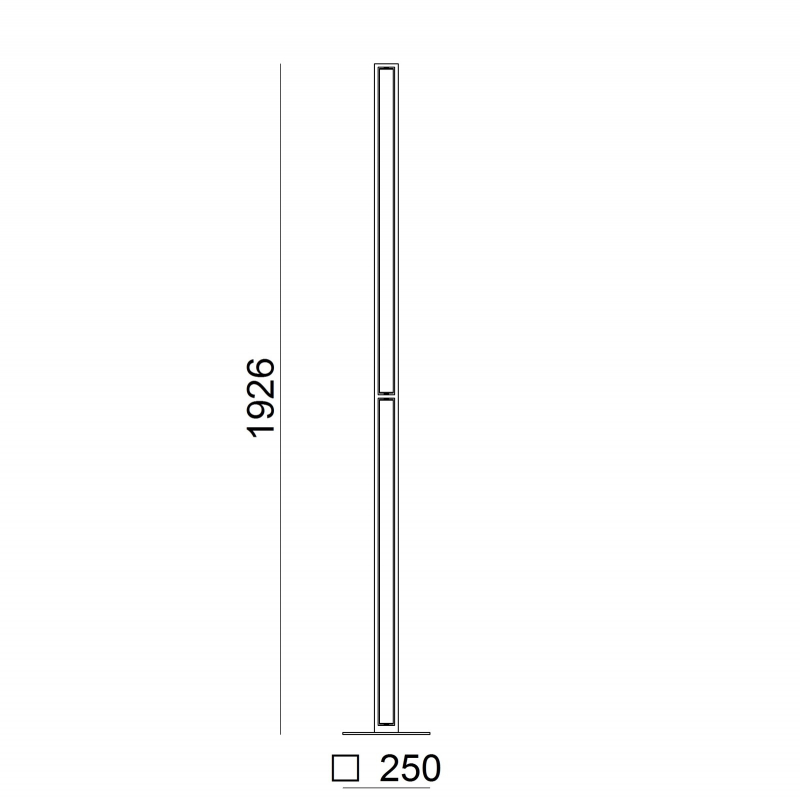 Lampa podłogowa TABLET 8453