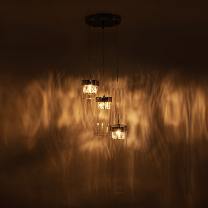 Lampa wisząca GEM P0389-03D-F4AC