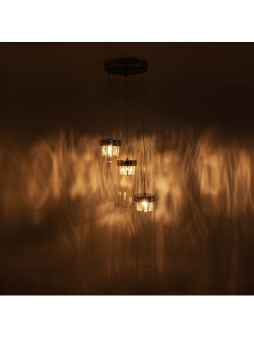 Lampa wisząca GEM P0389-03D-F4AC