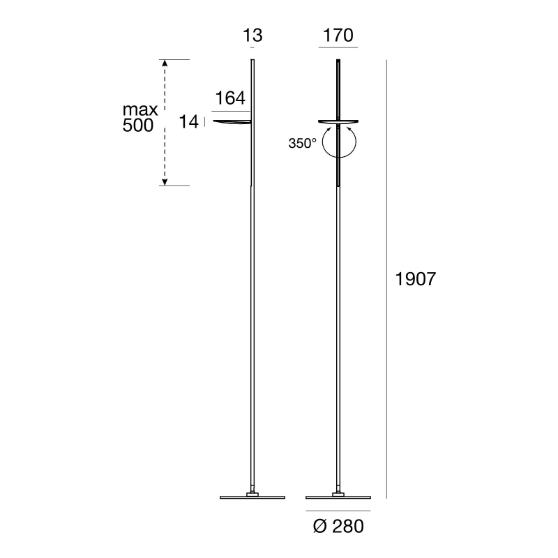 Lampa podłogowa KIMIA 8545
