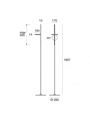 Lampa podłogowa KIMIA 8545