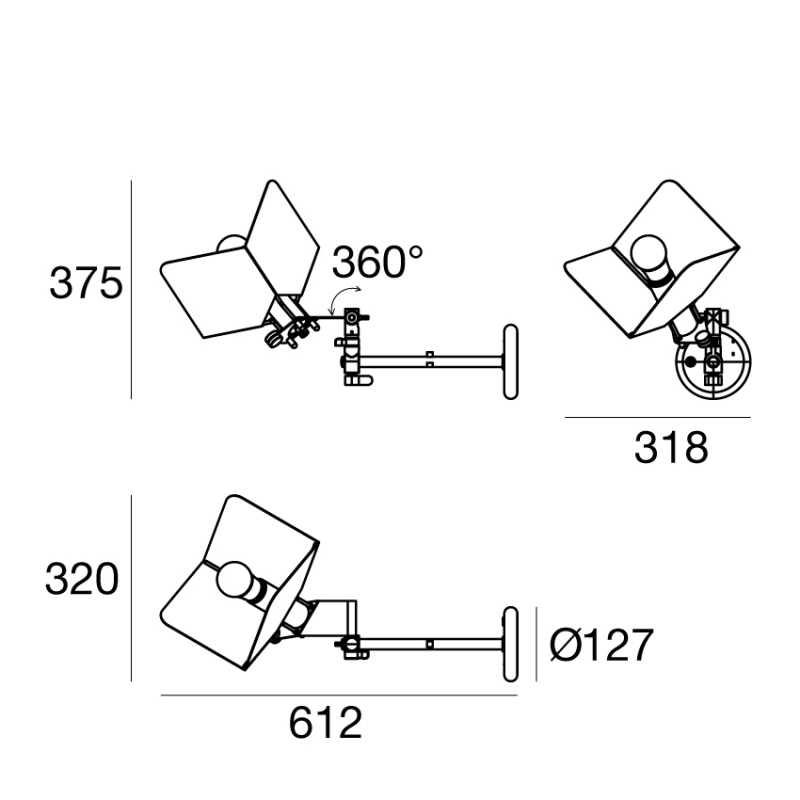 Kinkiet TRIEDRO 8993