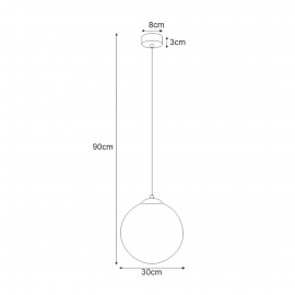 Lampa wisząca ELMO K-5312
