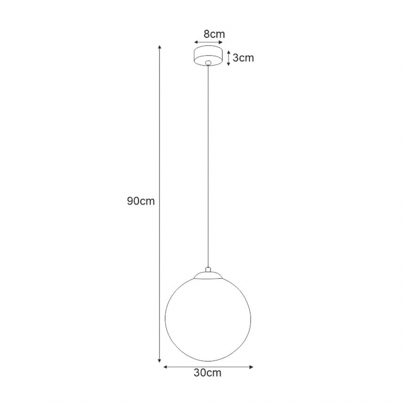 Lampa wisząca ELMO K-5312