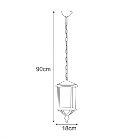 Lampa elewacyjna DETROIT K-8211