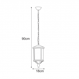 Lampa elewacyjna DETROIT K-8216