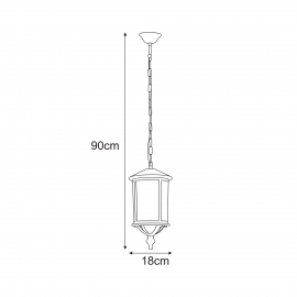 Lampa elewacyjna MIAMI K-8221