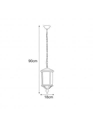 Lampa elewacyjna MIAMI K-8221