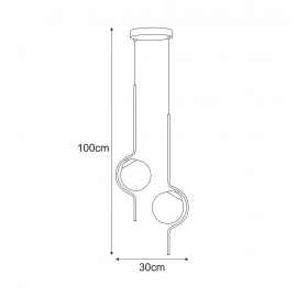 Lampa wisząca NEVA K-5332
