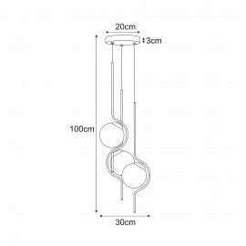 Lampa wisząca NEVA K-5333