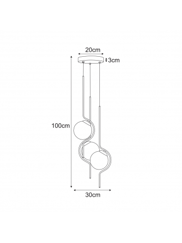 Lampa wisząca NEVA K-5333