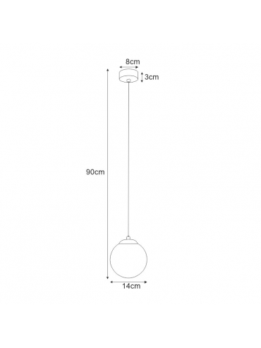 Lampa wisząca ELMO K-5310
