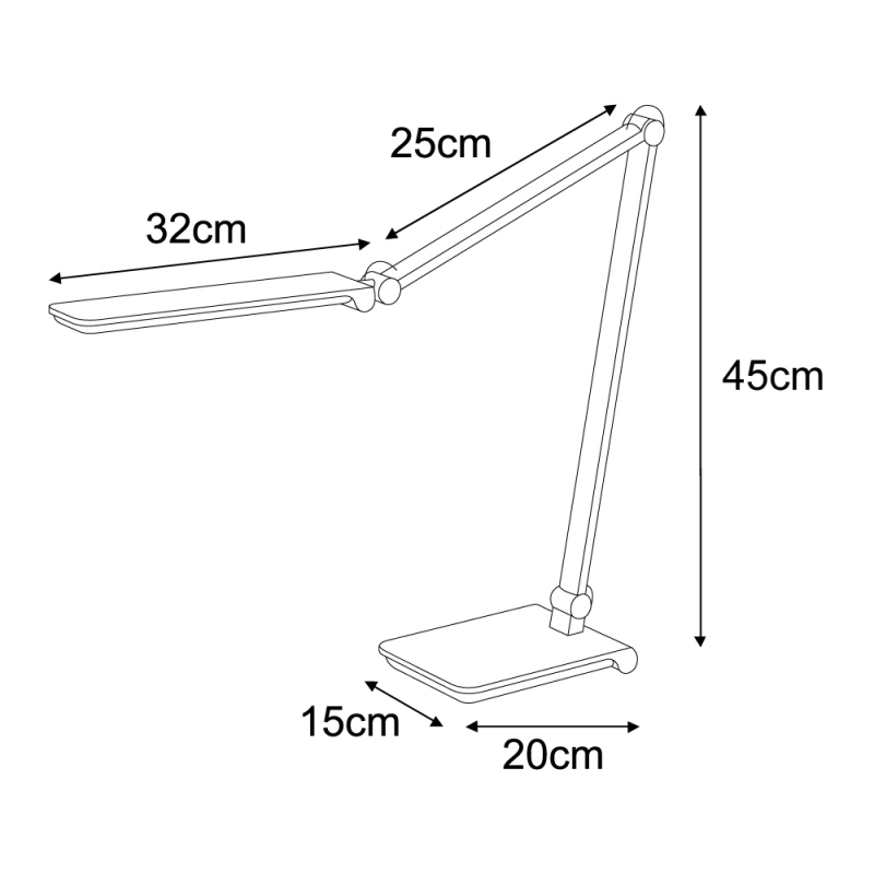 Lampka biurkowa RICO K-BL1121