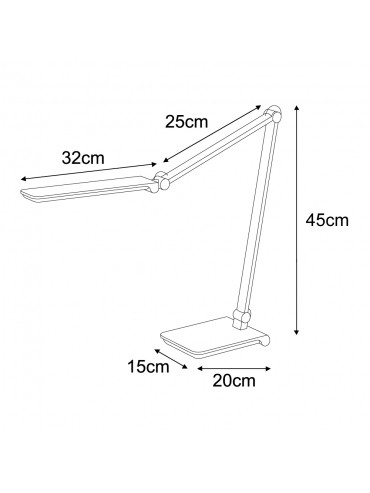 Lampka biurkowa RICO K-BL1121