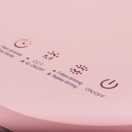 Lampka biurkowa MILO K-BL1521 RÓŻOWA